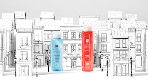 MAISON COSME ペーパークラフトのジオラマ撮影