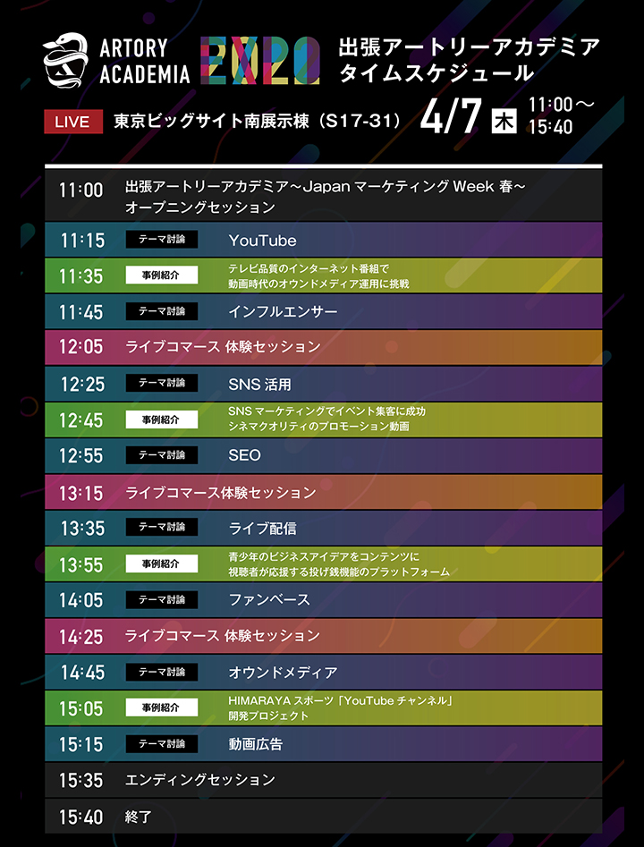 展示会ブースがWebプラットフォームになった『バーチャルARTORYブース』
