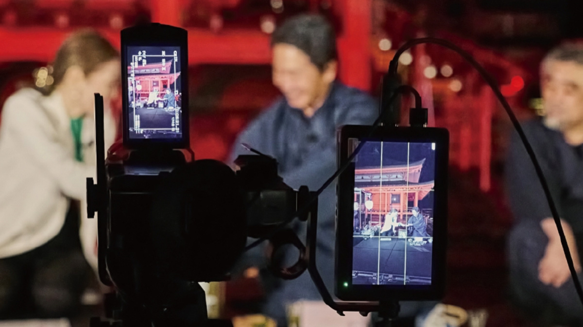 配信に使われたビデオカメラはSONYのNXCAM HXR-NX80