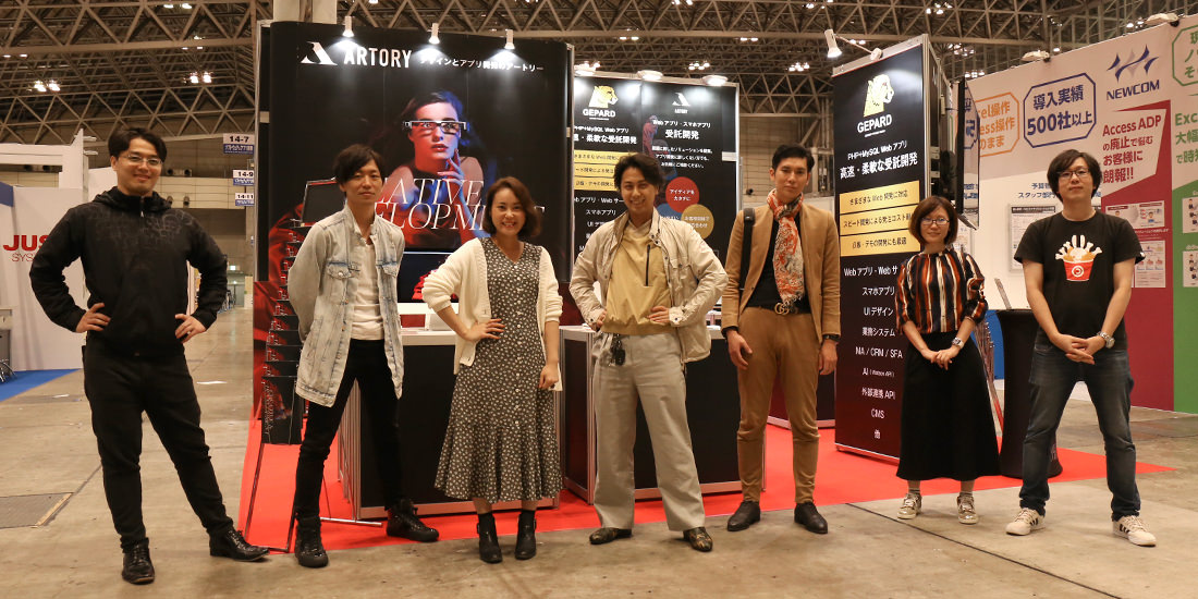 準備完了後に撮った集合写真