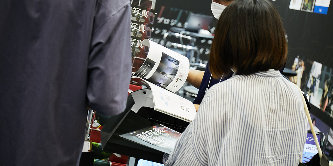 刷新したパンフレットは好評で、多くの方にお持ち帰りいただけました