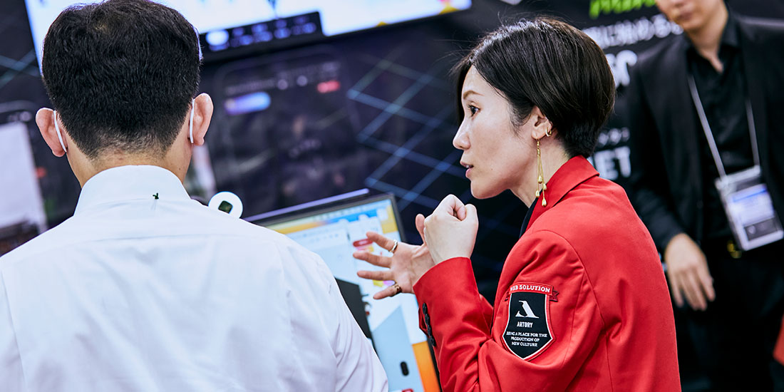 ビデオ通話を体験していただく