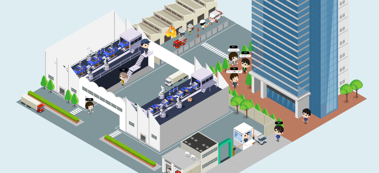 事業紹介・採用ブランディング・現場理解がシームレスにつながる、次世代のメタバース空間 